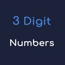 three digit number generator